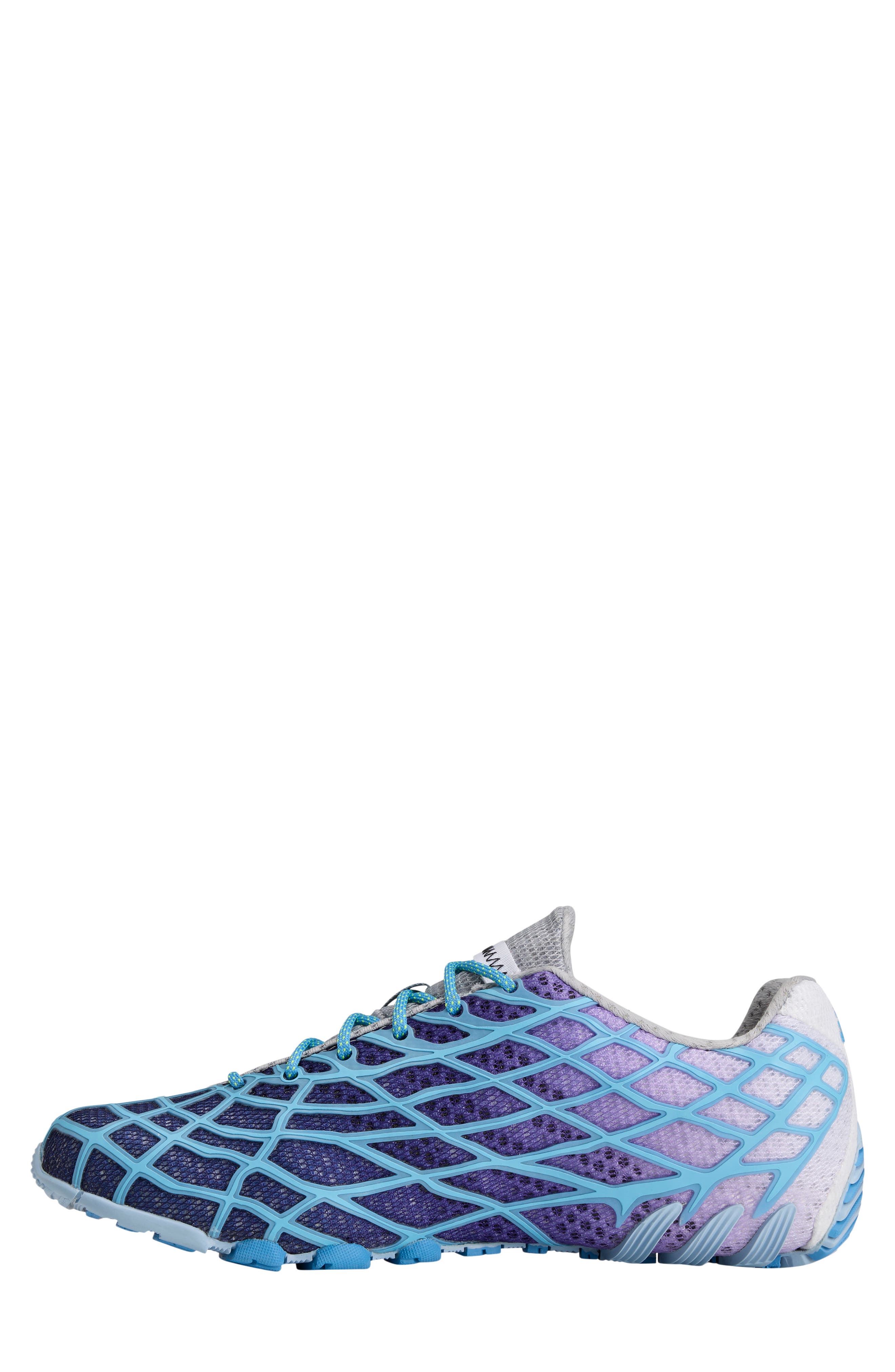 Bad Bunny F50 Ghost Sprint Running Shoe, Alternate, color, MARINE/ LIGHT BLUE/ SKY