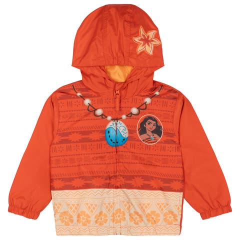 Moana Cosplay Hooded Windbreaker Jacket