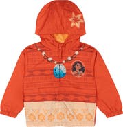 Disney Moana Cosplay Hooded Windbreaker Jacket