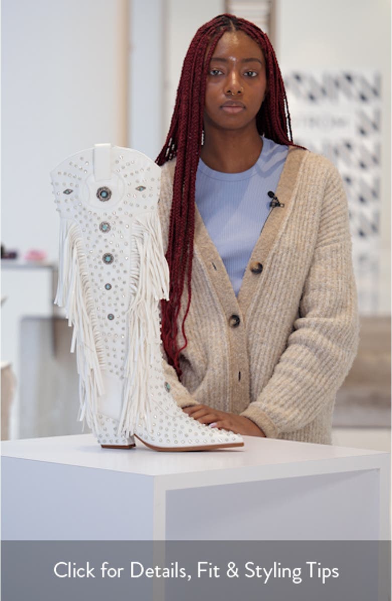 Bennett Fringe Cowboy Boot, sales video thumbnail