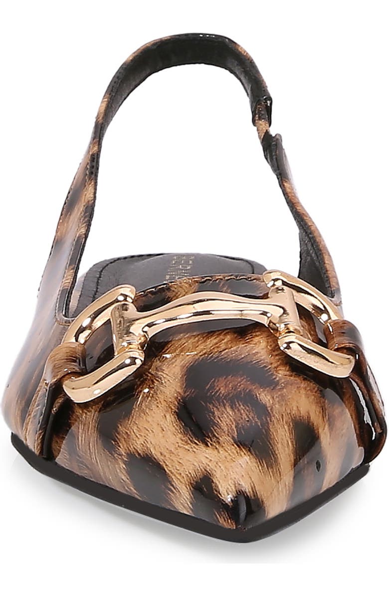 BERNESS Bit Slingback Flat, Alternate, color, Leopard