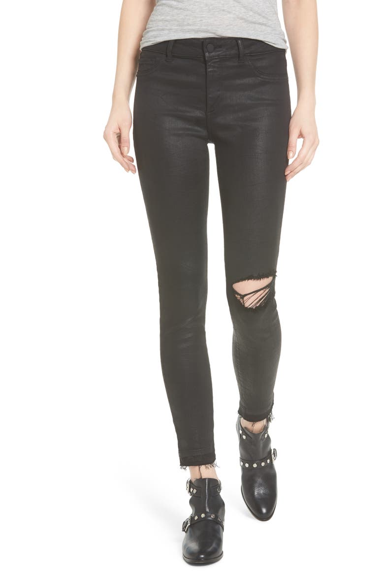 Margaux Instasculpt Ankle Skinny Jeans, Main, color, HABASU