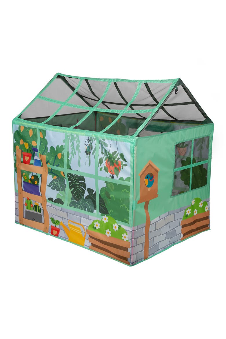 Kids' Greenhouse Play Tent, Alternate, color, GREEN
