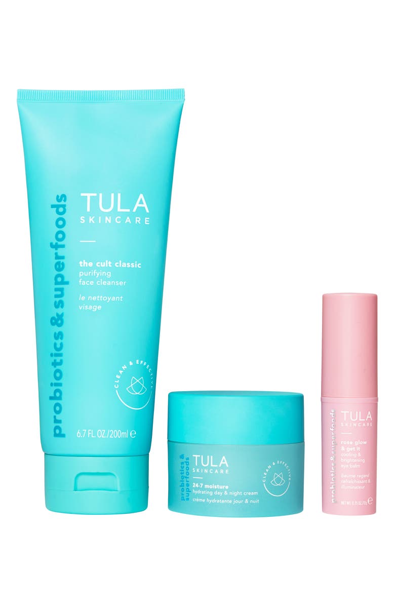 TULA Skincare The Cult Classic Cleanser Set-$122 Value, Alternate, color,