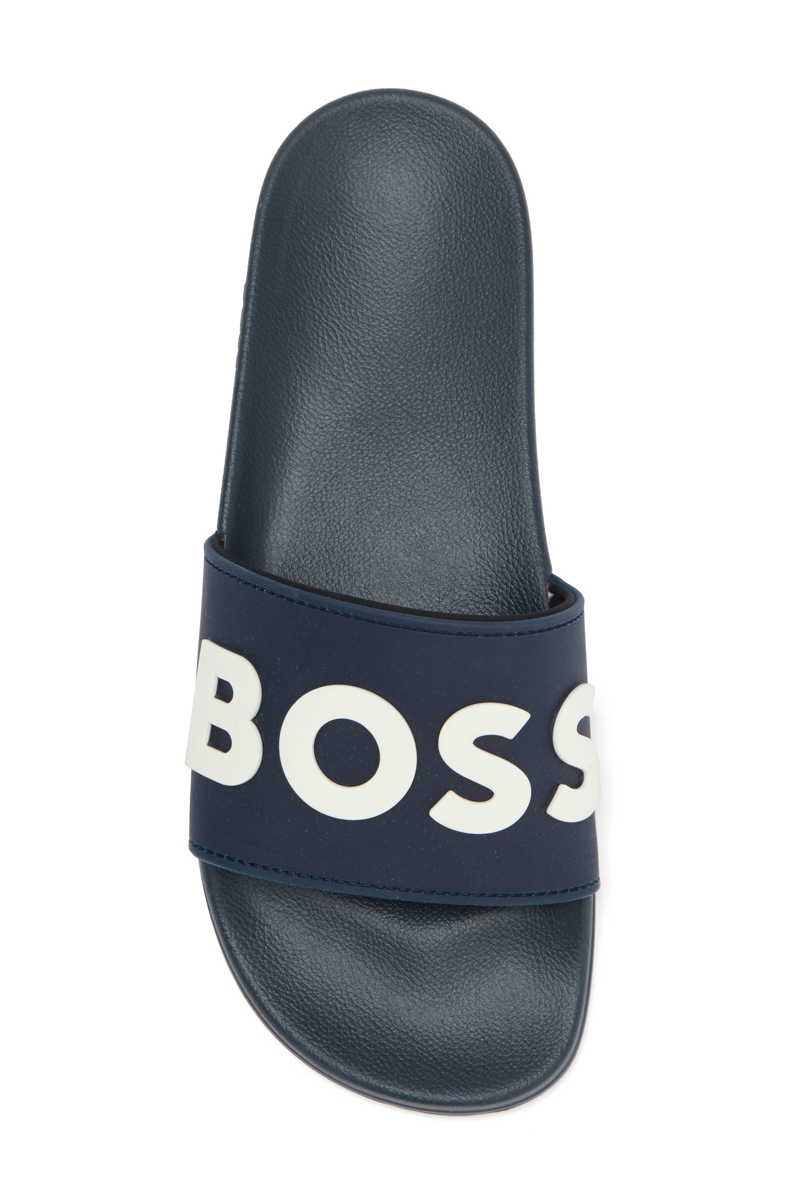 BOSS Kirk Slide Sandal, Alternate, color, Charcoal