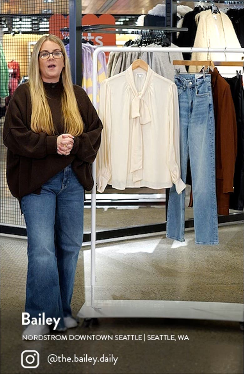 Tie Neck Blouse, sales video thumbnail