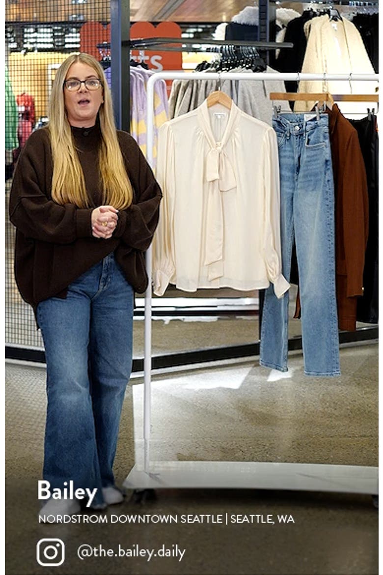 Tie Neck Blouse video