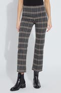 Lysse Elysse Plaid High Waist Ankle Pants
