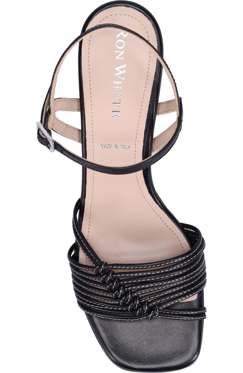 Ron White Kerianne Ankle Strap Sandal, Alternate, color, Onyx
