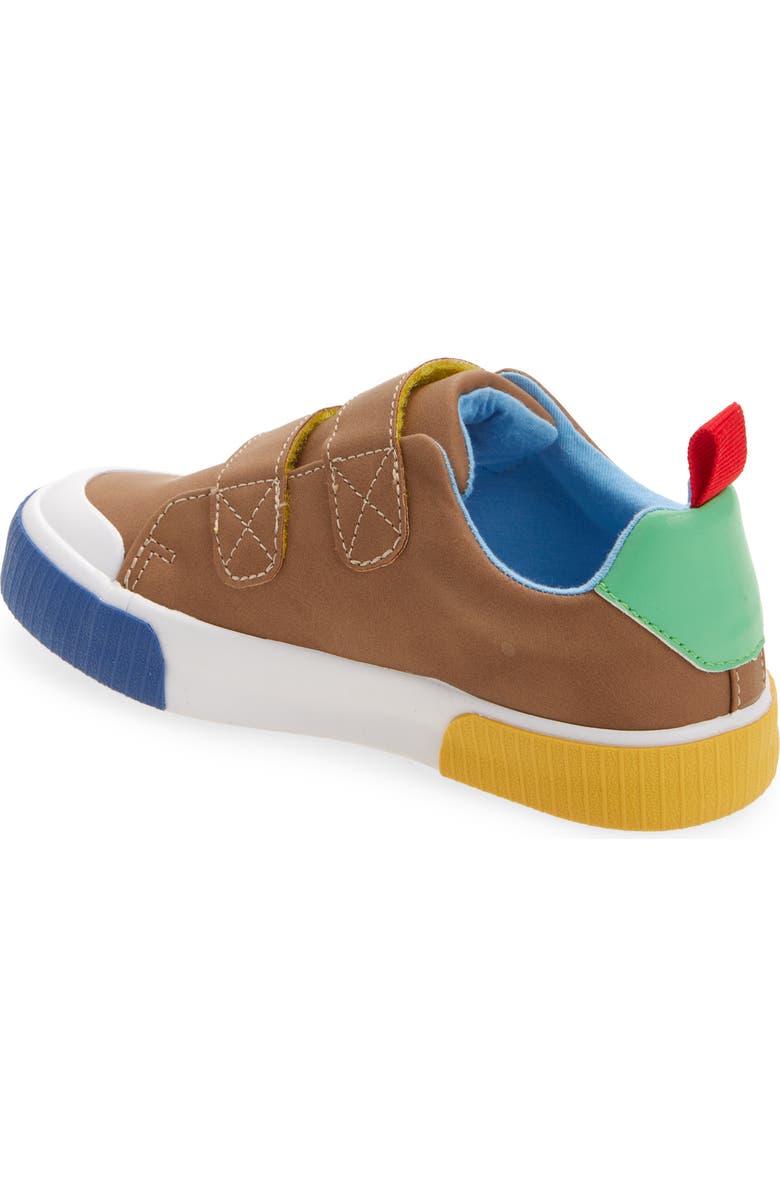 Harper Canyon Kids' Stevie Colorblock Sneaker, Alternate, color, Brown Multi