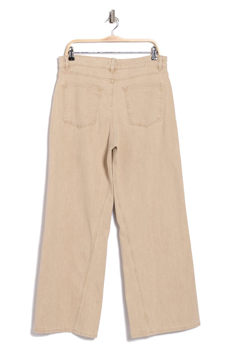 A.L.C. Abbott II Straight Leg Jeans, Alternate, color, Noisette Melange