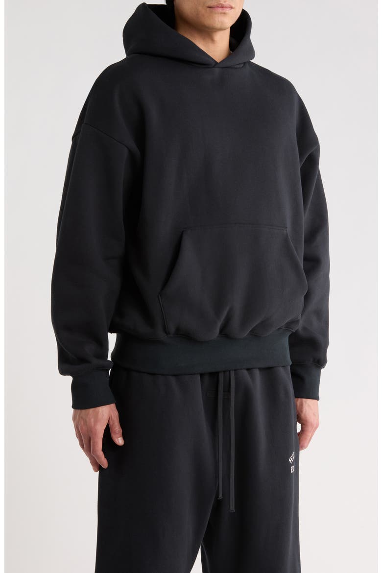 Classic Fleece Hoodie, Alternate, color, VINTAGE BLACK/ WHITE