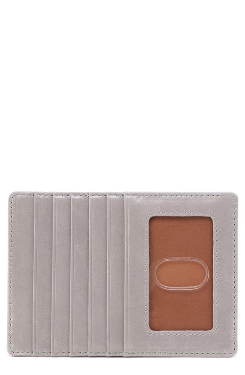 Euro Slide Leather Credit Card Case