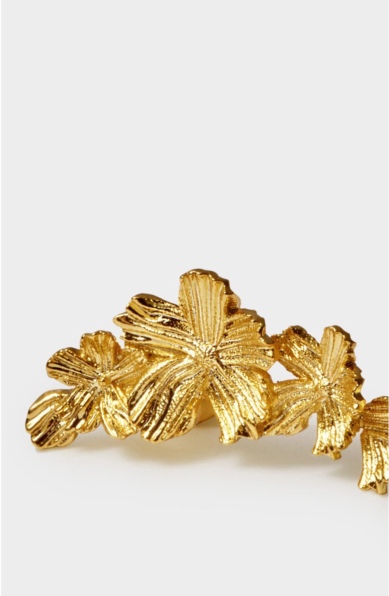 Katie Loxton Floramour Crawler Earrings, Alternate, color, Gold