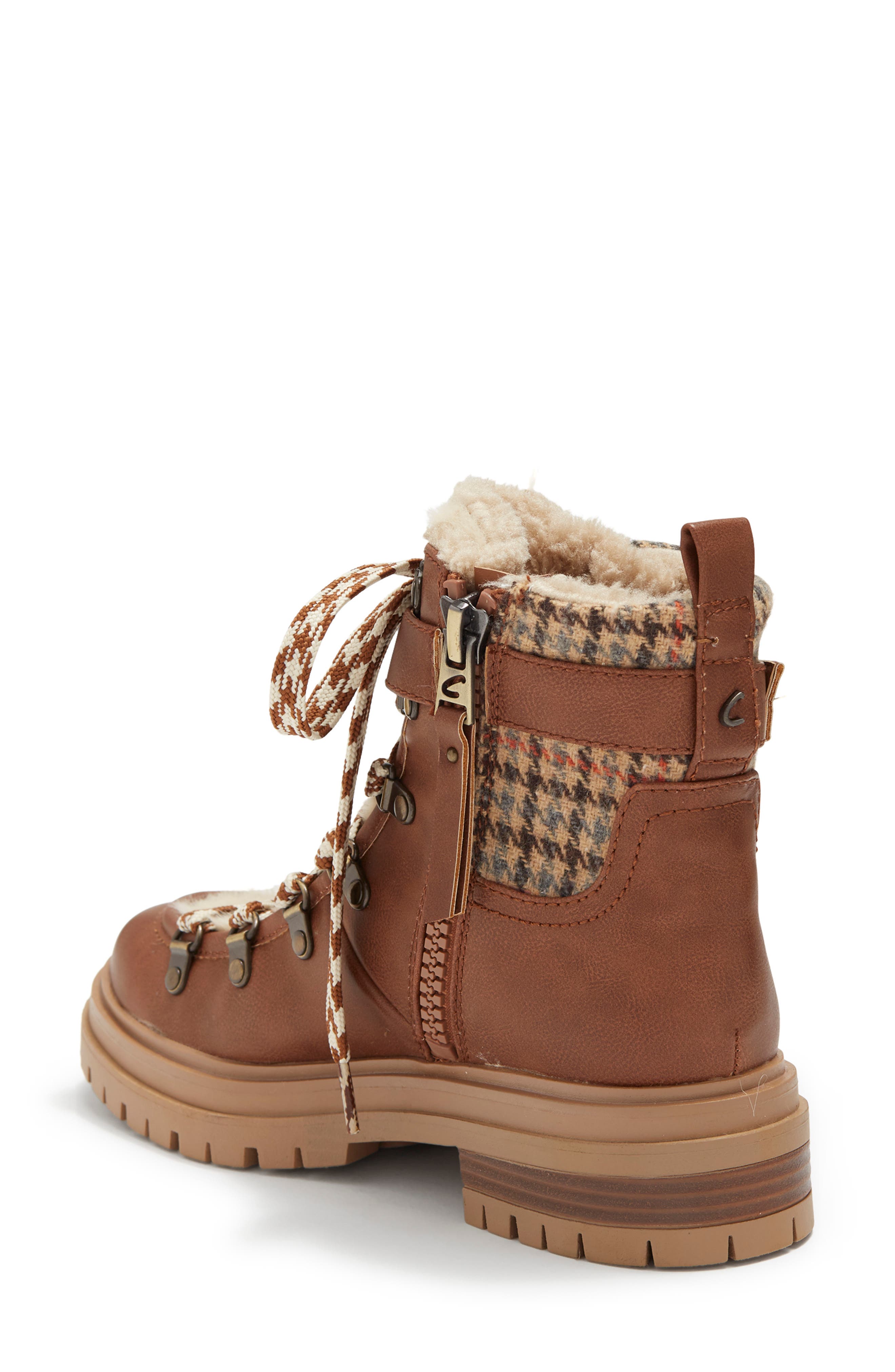 Circus NY by Sam Edelman Gretchen Faux Fur Boot, Alternate, color, 