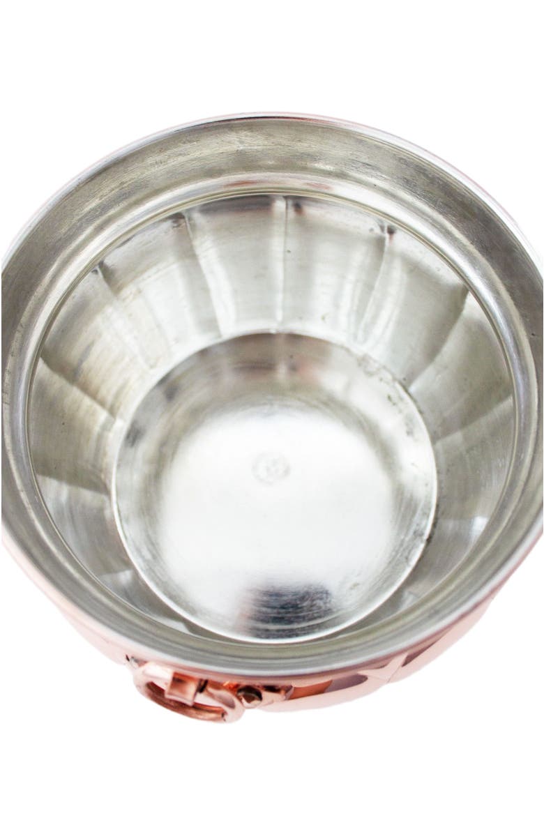 Coppermill Kitchen Vintage Inspired Copper Cauldron Pot, Alternate, color, Copper