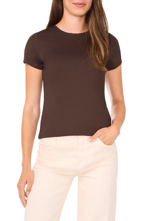 売れ筋商品|||アンナ フィールド Tシャツ レディース トップス Top - brown アンナ フィールド レディース Tシャツ トップス Long sleeved