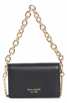 hudson leather crossbody card case