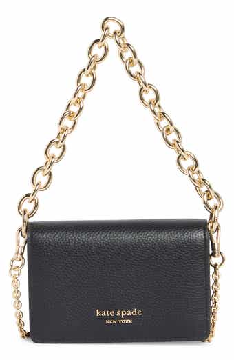 hudson leather crossbody card case