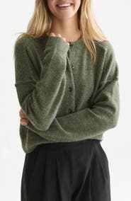 Scotch & Soda Fuzzy Relaxed Fit Cardigan