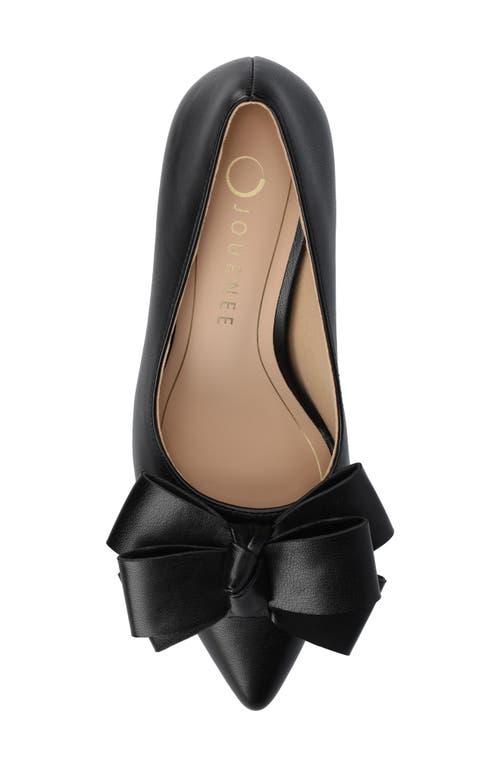 Journee Collection Crystol Pump In Black