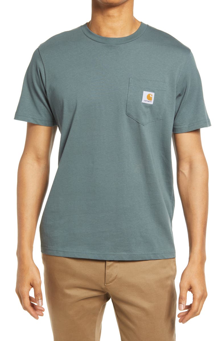 Carhartt Work In Progress Logo Pocket T-Shirt, Main, color,