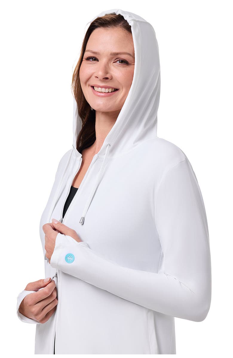 Coolibar Swim Cover-Up - UPF 50+ Sun Protection - Wailea, Alternate, color, White
