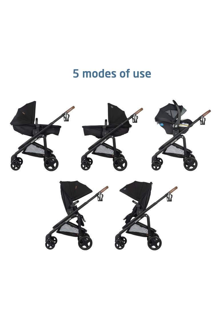 Tayla™ Max 5-in-1 Modular Travel System Stroller/Baby Car Seat, Alternate, color, ONYX WONDER