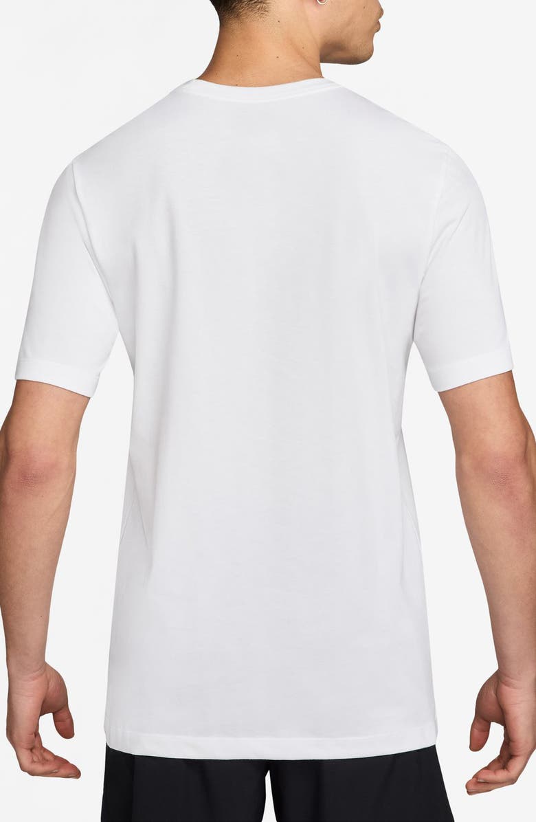 Nike Dri-FIT Running T-Shirt, Alternate, color, White