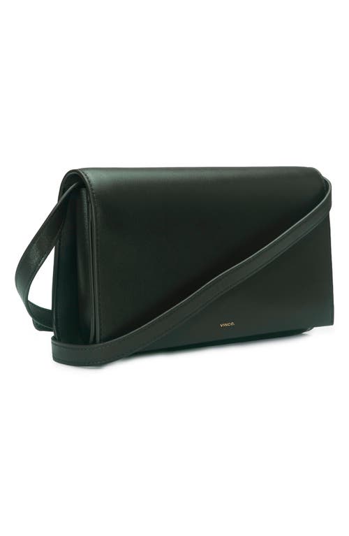 Vince Leather Crossbody Wallet