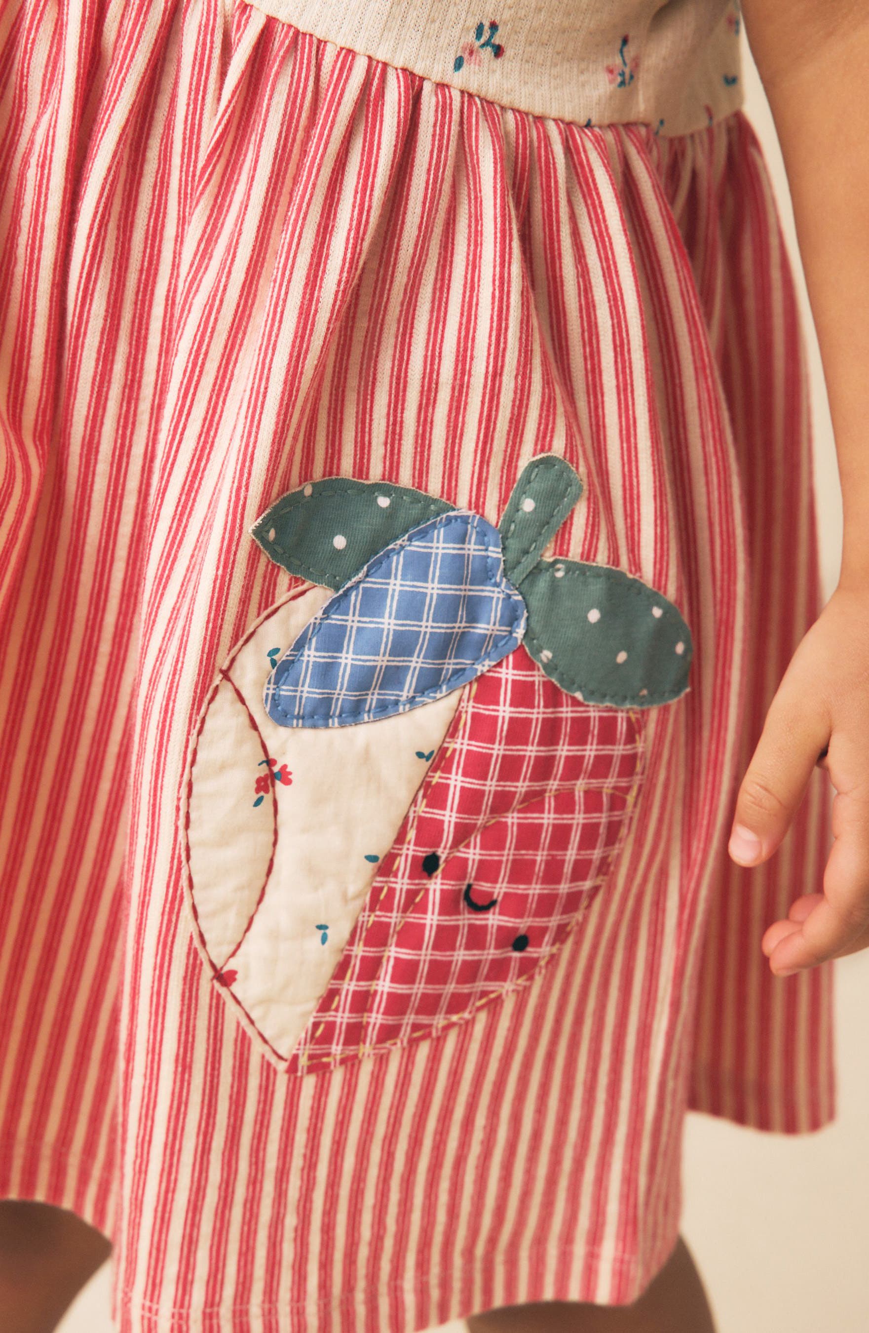 NEXT Kids' Embroidered Patchwork Dress — фото 5