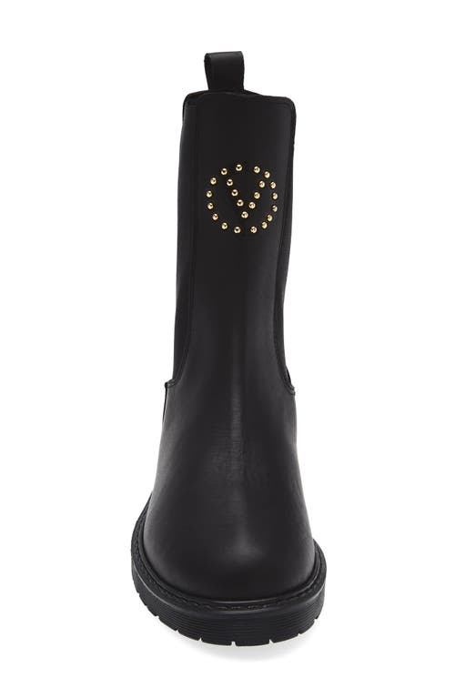 Valentino By Mario Valentino Senna Lug Sole Boot In Black