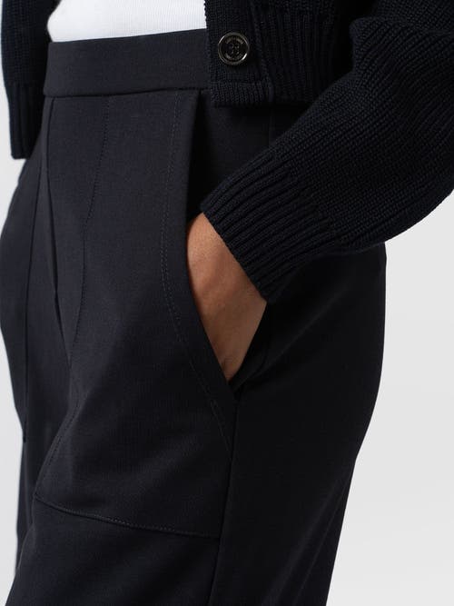 Saint + Sofia Cargo Chelsea Wide Leg Pant In Blue