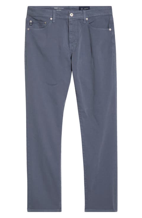 Everett Stretch Sateen Slim Straight Pants (Regular, Big & Tall)