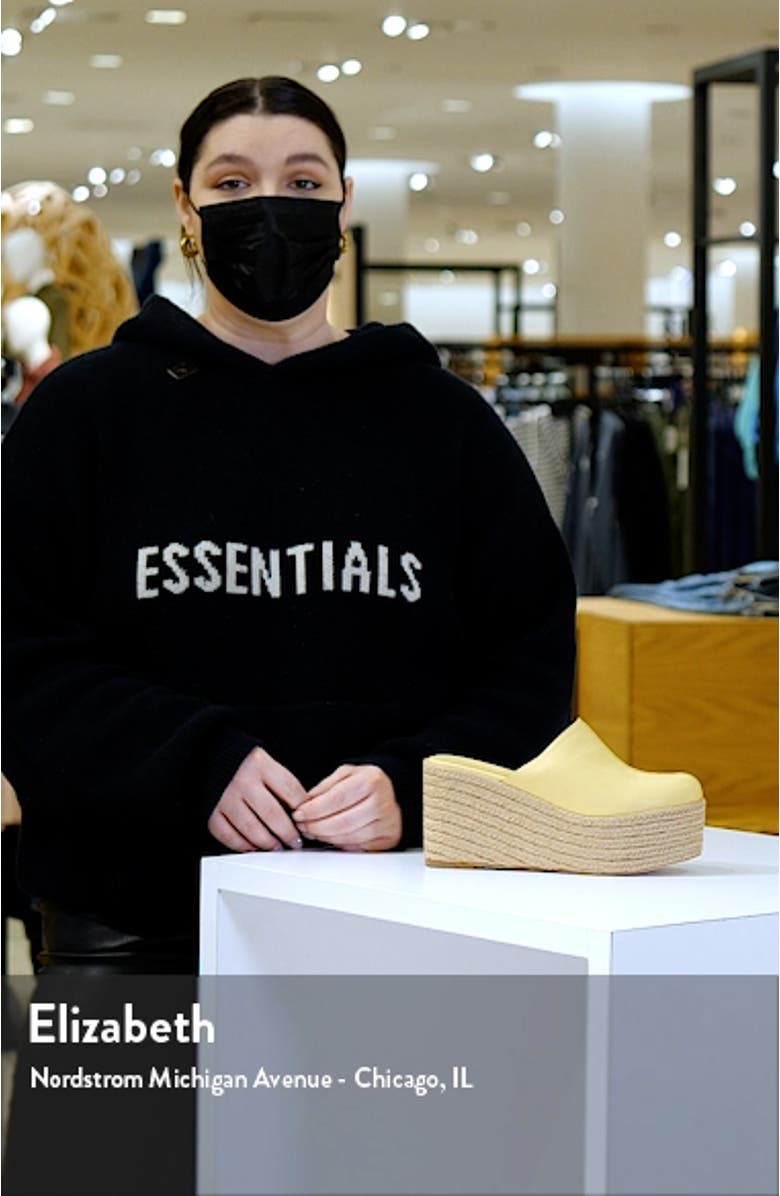 Sacha Platform Wedge Mule, sales video thumbnail