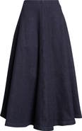 Altuzarra Varda Stretch Denim A-Line Skirt