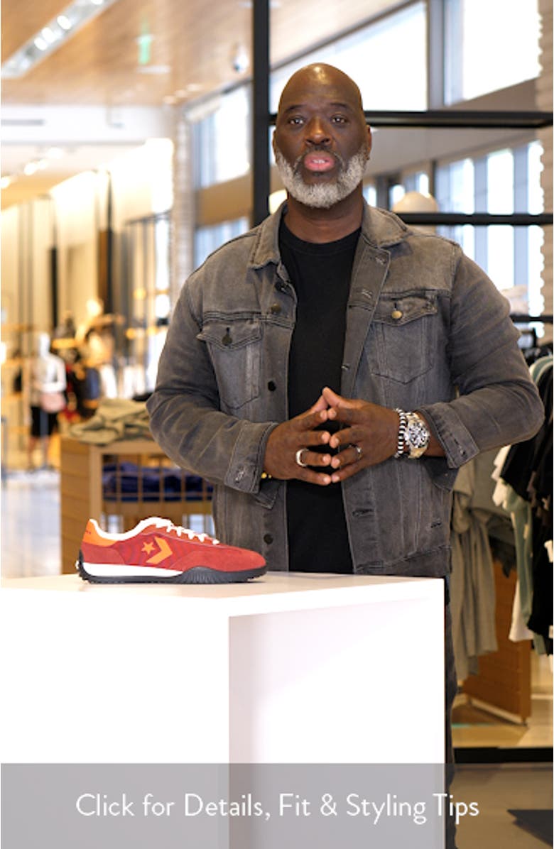 Gender Inclusive Run Star Trainer Ox Sneaker, sales video thumbnail