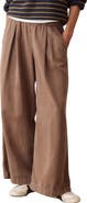 Marine Layer Allison Pleated Wide Leg Trousers