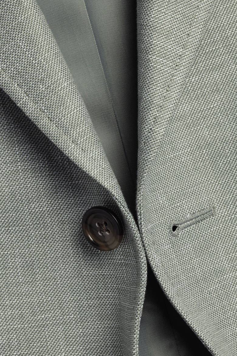 Linen Cotton Jacket, Alternate, color, Sage Green