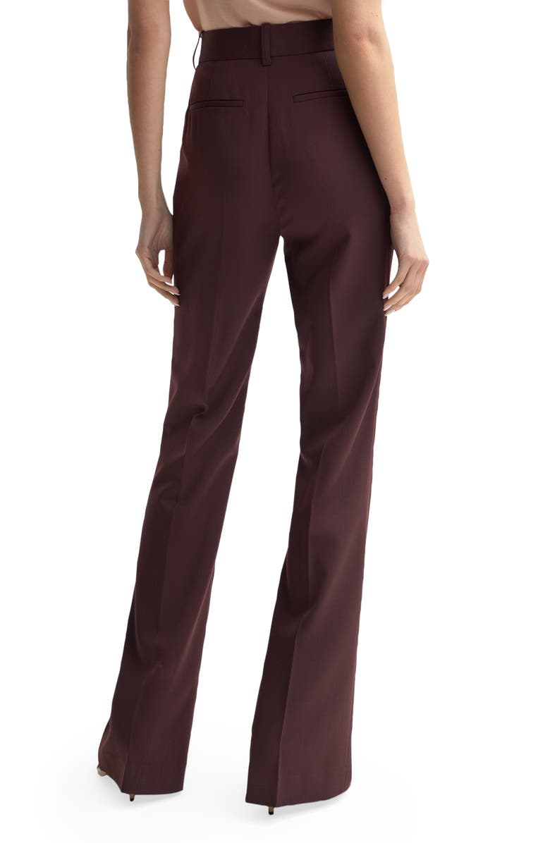 Reiss Flora High Waist Flare Leg Pants, Alternate, color,