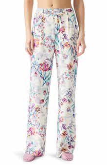 Steve Madden Denia Floral Print Wide Leg Pants