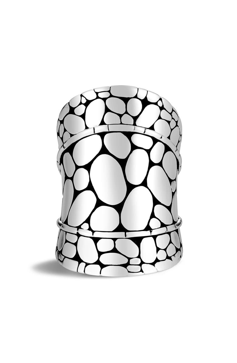 John Hardy Kali Silver Saddle Ring, Alternate, color, 