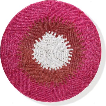 The Fuchsia Solar Beaded Placemat