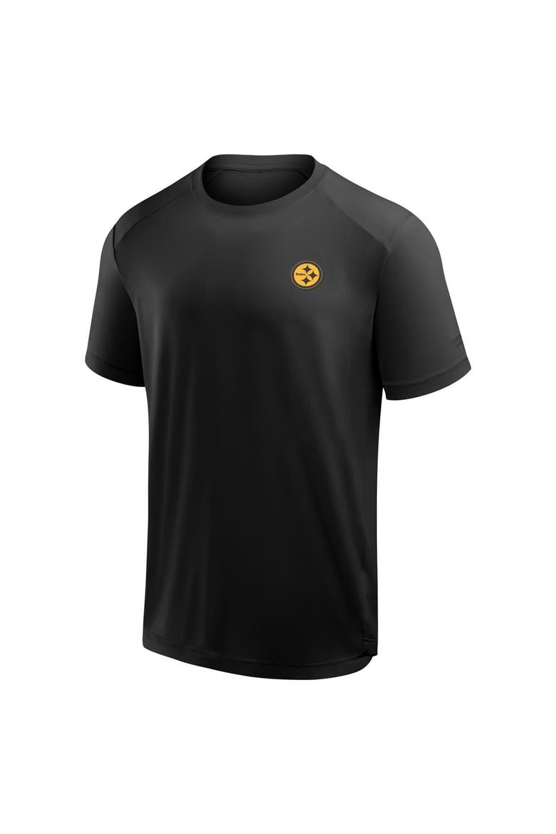 Men's Fanatics Black Pittsburgh Steelers Front Office Move Mono T-Shirt, Alternate, color, Black