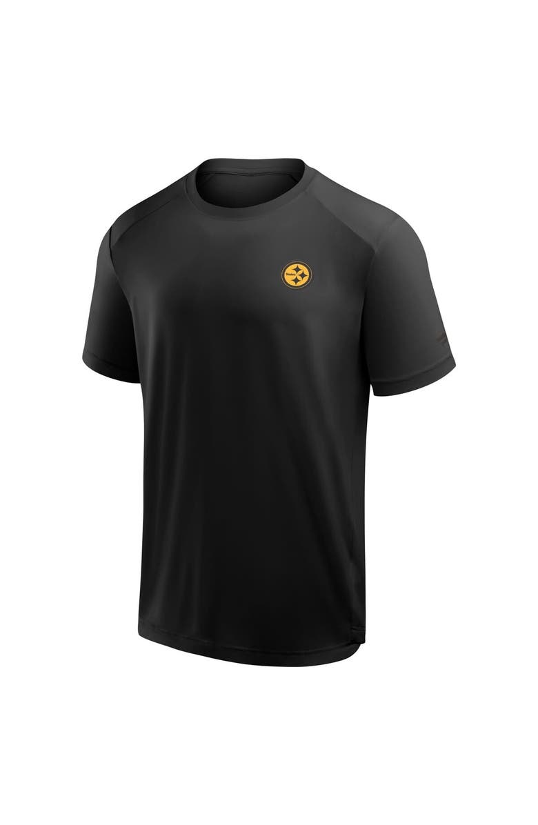 FANATICS Men's Fanatics Black Pittsburgh Steelers Front Office Move Mono T-Shirt, Alternate, color, Black