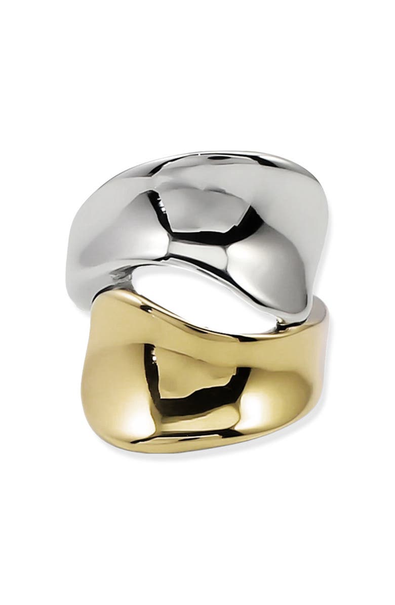 BEN ONI Cadence Gold and Silver Ring, Main, color, Gold