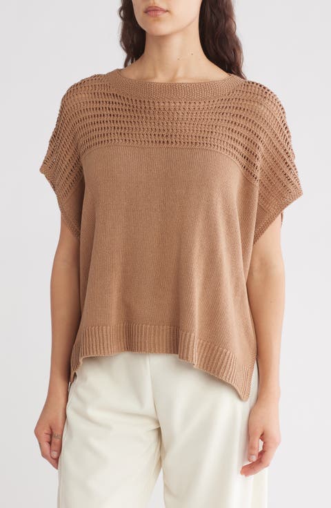 Open Weave Dolman Tank