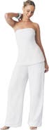 Six Stories Verity Tailored Bandeau Longline Top