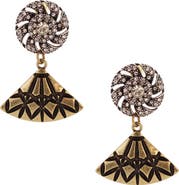 OLIVIA WELLES Kallista Deco Drop Earrings
