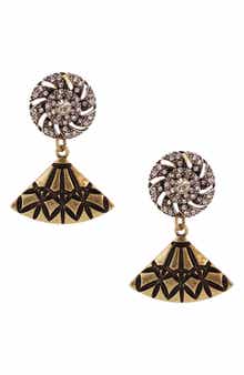 OLIVIA WELLES Kallista Deco Drop Earrings